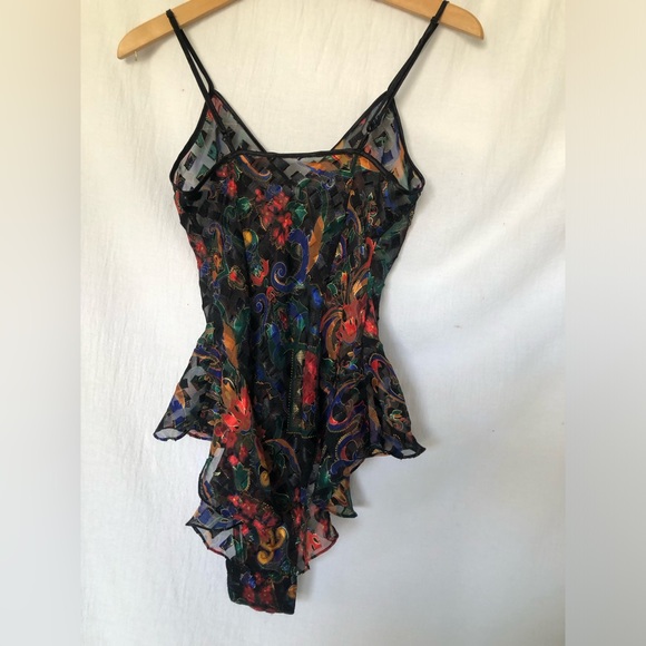 Vintage Gold Label Victoria’s Secret Holiday Teddy Bodysuit - Picture 4 of 6